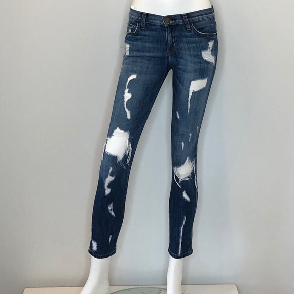 Current Elliott | Stiletto Jodie Shredded | 26 - Picture 1 of 7